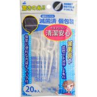 アヌシ 滅菌済の歯間のお掃除しま専科 4544434510842 1セット(480本:20本×24個)