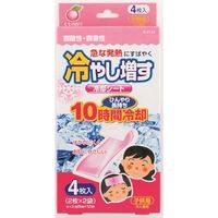 小久保工業所 冷やし増す 冷却シート 子供用 ももの香り 4971902921181 1セット(4枚×10個)