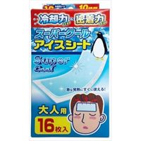 奥田薬品 スーパークールアイスシート 大人用 4971159014384 1セット（80枚：16枚×5）（直送品）