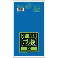 日本サニパック K71 Kシリーズ70L 青 4902393242714 1セット（400枚：10枚×40）（直送品）