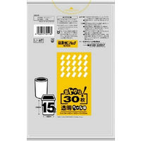 日本サニパック U18T おトクな 15L 透明 4902393325189 1セット(600枚:30枚×20袋)