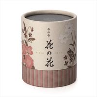 日本香堂 香水香 花の花 3種入 うず巻 4902125300033 1セット（48枚：12枚×4）（直送品）
