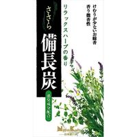 日本香堂 ささら備長炭リラックスハーブバラ詰 4902125264014 1セット（5個）（直送品）