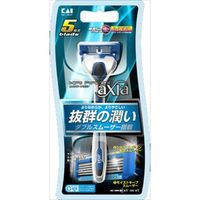 貝印 KAI RAZOR axia ホルダー 替刃1ヶ付 4901331000607 1セット（6本）（直送品）