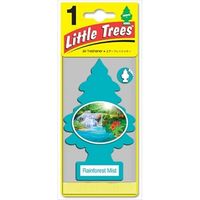 CAR-FRESHNER リトル・ツリー レインフォレスト・ミスト 0076171101068 1セット（12枚）（直送品）