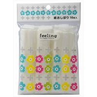 FL紙おしぼり 4904681632498 1セット（100本：10本×10） 大和物産（直送品）