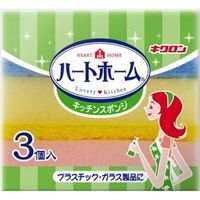 キクロン ハートホーム キッチンスポンジ3P 4548404101542 1セット(10個)
