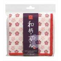 小久保工業所 和柄ふきん うめ 4956810802319 1セット（10枚）（直送品）