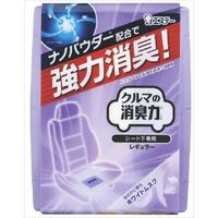 エステー クルマの消臭力 シート下専用 レギュラー200g ホワイトムスク 4901070126583 1セット（10個）（直送品）