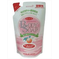 モイスチャー桃の葉ボディソープ 詰替用 4571113801489 1セット（20個） ロケット石鹸（直送品）