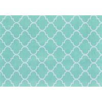 モリヨシ CHOUETTE ラグマット Mumie ムーミエ011 1400×2000mm ライトブルー MPRS011LBL 1枚（直送品）