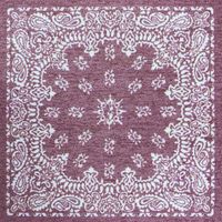 モリヨシ CHOUETTE ラグマット Mumie ムーミエ001 2000×2500mm ボルドー MPRS001BUR 1枚（直送品）