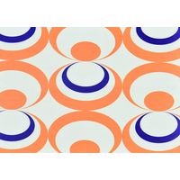 モリヨシ CHOUETTE ラグマット Corca コルカ1936 1000×1400mm オレンジ MPRW1936 1枚（直送品）