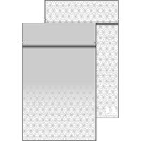 ヤマニパッケージ チャック付スタンド袋 和柄白 19-718W 1ケース（2000：50枚/帯）（直送品）