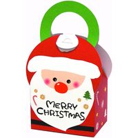 ヤマニパッケージ イベントBOX クリスマス 20-479 1ケース（200：50枚全面クラフト包装）（直送品）