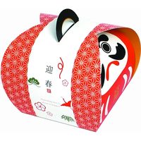 ヤマニパッケージ バルーンBOX 迎春 20-635 1ケース(100:100枚全面クラフト包装)（直送品）