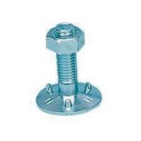 スリーエッチ HHH 三ツ爪バケットボールトナット M10×35 (100組入) M10X35 1箱(100組) 808-6916（直送品）