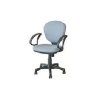 ナカバヤシ OAロッキングチェア肘付きグレー CRS-102N 1台(1脚) 723-8827（直送品）