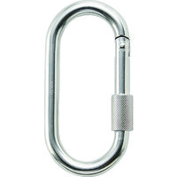 スリーエッチ HHH カラビナ O型ステンレス環付 K-22 1個 808-7042（直送品）