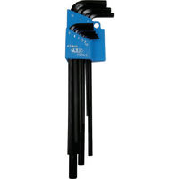 旭金属工業 ASH ロング六角棒レンチセット9本組 ALS0990 1セット 816-4963（直送品）