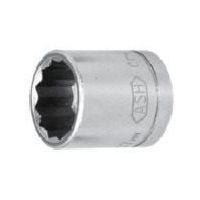 旭金属工業 ASH 12角ソケット9.5□×18mm VS3180 1丁 816-5826（直送品）