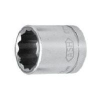 旭金属工業 ASH 12角ソケット9.5□x19mm VS3190 1個 816-5827（直送品）