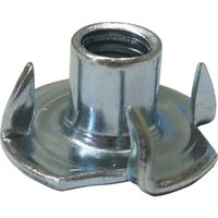 ダイドーハント HP ユニクロ爪付きナット M4 6個入 10186469 1セット(30個:6個×5袋) 858-6246