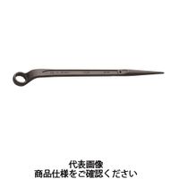 トップ工業 片口メガネレンチ(シノ付60°型) SMー21 1本(1個)（直送品）