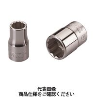 トップ工業 ソケットレンチ用ソケット(差込角12.7mm) Sー427 S-427 1セット(3個)（直送品）