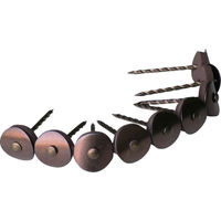 ダイドーハント DAIDОHANT ステンレス連結傘釘 14×38 ブロンズ 9本×50連入 00028140 1箱(450本)（直送品）