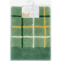 山崎産業 トラッド バスマット グリーン 1箱（1枚入）（直送品）