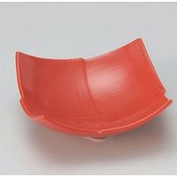アースモス 美濃焼 小鉢 セレン赤4.5寸中皿 (2個入)（直送品）