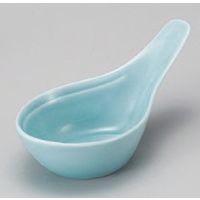 アースモス 美濃焼 珍味 小籠包レンゲ 珍味 青磁 (9個入)（直送品）