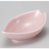 アースモス 美濃焼 珍味 桜型小鉢ピンク (10個入)（直送品）
