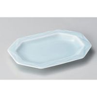アースモス 美濃焼 のり皿 青白ダイヤ型皿 (6個入)（直送品）