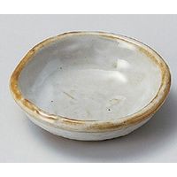 アースモス 美濃焼 小皿 かすみ野厚渕小皿(大)(602042) (8個入)（直送品）