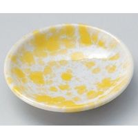 アースモス 美濃焼 小皿 カナリア玉渕3.0皿 (12個入)（直送品）