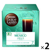 ネスカフェ ドルチェグスト 専用カプセル メキシコ チアパス　1セット（24杯:12杯分×2箱）