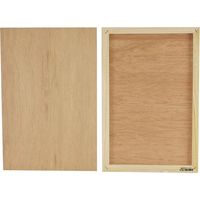 【全品送料無料】 アムス 木製パネル M3 380163 1セット(10枚)（直送品） - アスクル 画材
