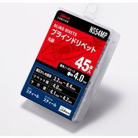 エビ ブラインドリベット（丸頭） エコパック入り NS54MP 1箱（45本入） ロブテックス（直送品）