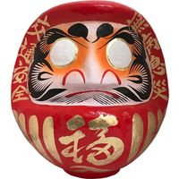 高崎だるま 赤 14号 40×37×43cm 交通安全・無病息災 HKDM-14-RE