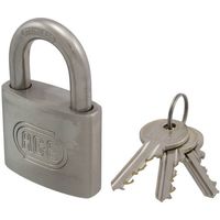 ハイロジック AGE 錆・汚れに強い ステンレス製 ダブルロック 南京錠 50mm 72823 1パック 00072823-001