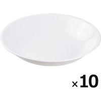 パール金属 コレールウインターフロストホワイト 深皿J420-N 1セット（10枚）（直送品）
