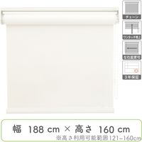 【幅1cm単位】プロ仕様ロールスクリーン幅188cm×高121～160cm＜チェーン式＞ tr4441-188x160-r130 トーソー（直送品）