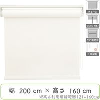 【幅1cm単位】プロ仕様ロールスクリーン幅200cm×高121～160cm＜チェーン式＞ tr4441-200x160-r130 トーソー（直送品）