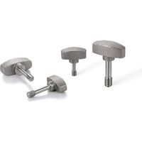 鍋屋バイテック ステンレスウィングノブ KNWMS-34-M6-30-SC（直送品）