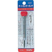 イチネンアクセス オートセンターポンチ 小 56-21 プラスチックヘッド付 12206（直送品）