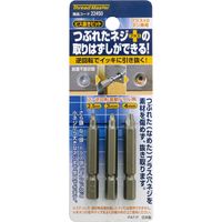 イチネンアクセス ビス抜きビットセット 2.5-3.0-4.0mm +2専用 3本組 22450（直送品）