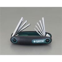 エスコ T 9ーT40 8本組(TORX)キーレンチ EA683EH 1セット(4セット:1セット×4組)（直送品）