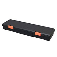 アイリスオーヤマ ハードBOX HDB-1150 ブラック/オレンジ 1個